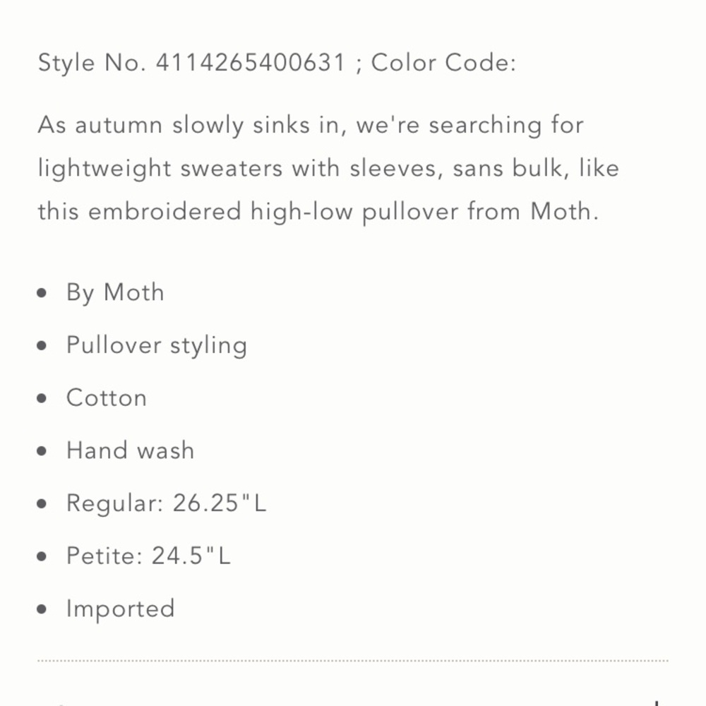 Moth Dot Dot Pullover - image 2